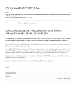 Generuj PDF - Policja Warmińsko