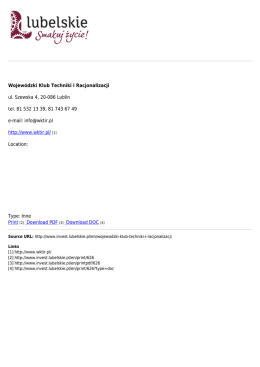 Wojewódzki Klub Techniki i Racjonalizacji