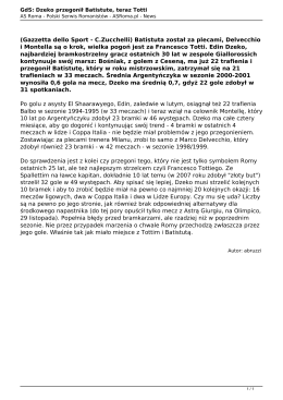 Wersja PDF - AS Roma PL