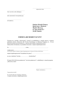formularz