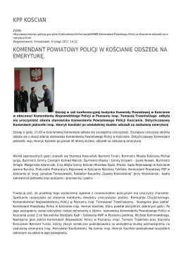 Generuj PDF - KPP Kościan