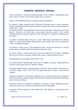 Czwarta niedziela zwykła