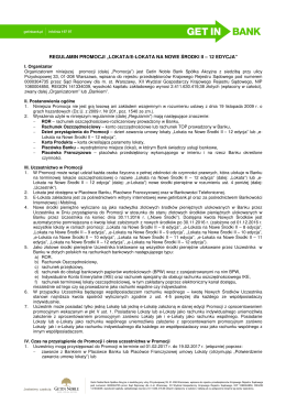 GB REGULAMIN PROMOCJI LOKATY_E-LOKATY NA