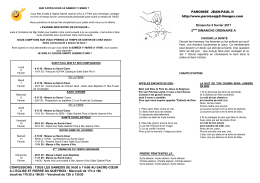 pour telecharger la feuille de chants cliquer ici