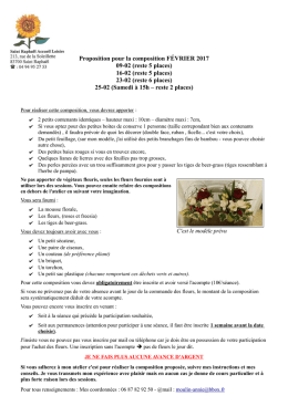 Art Floral Janvier