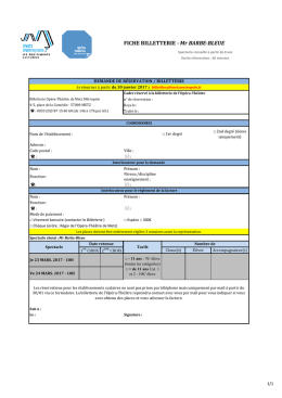Mr Barbe-Bleue en version pdf - Op&eacute;ra-Th&eacute;&acirc;tre