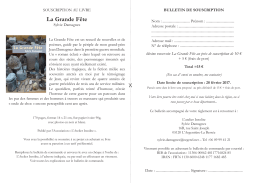 La Grande F&ecirc;te