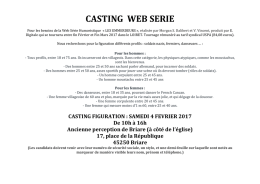 un casting  - Saint-Brisson-sur