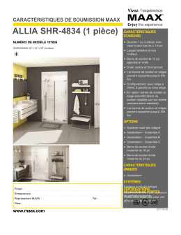 ALLIA SHR-4834 (1 pi&egrave;ce)