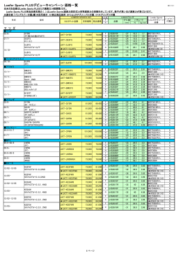 Lowfer Sports PLUSデビューキャンペーン 価格一覧