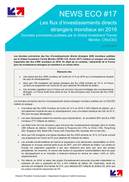 NEWS ECO #17 - Business France