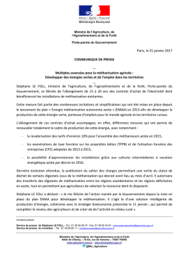 CP MAAF - Minist&egrave;re de l`Agriculture