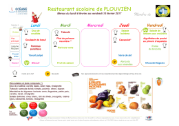 Menus - Plouvien