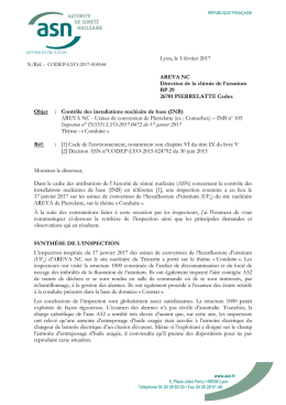 Contr&ocirc;le des inst