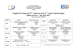 emploi du temps MCTS2-16-17