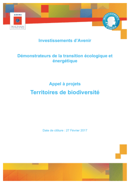 Territoires de biodiversité