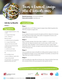 Tacos à l`avocat, courge rôtie et haricots noirs