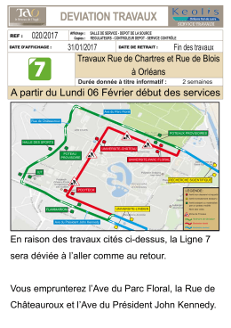 A partir du Lundi 06 F&eacute;vrier d&eacute;but des services