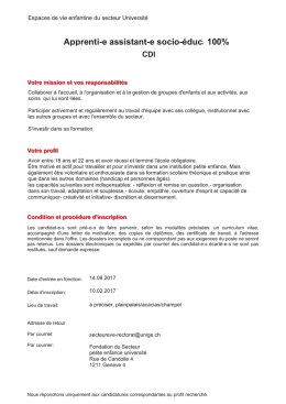 APPRENTI-E SOCIO-&Eacute;DUCATIF-&Eacute;DUCATIVE