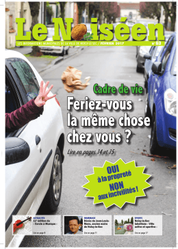 Cadre de vie - Noisy-le-Sec