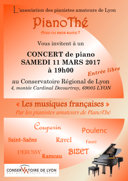 Concert amateurs 2017