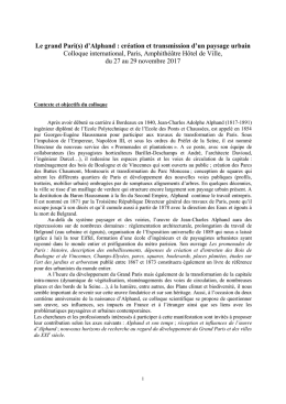 Pour en savoir plus - Ecole Nationale Supérieure d`Architecture de