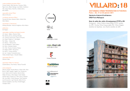 SuStainable urban regeneration in Piacenza Paris > 26, 27 et 28