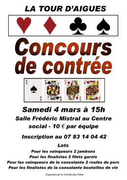 affiche en t&eacute;l&eacute;chargement - Mairie de La Tour d`Aigues.