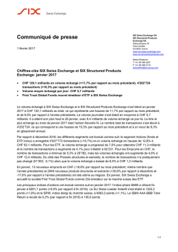 Communiqu&eacute; de presse