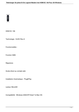 Télécharger De pilote Et De Logiciel Modem Inwi - Ami