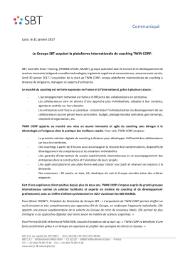 Communiqu&eacute; - Lyon