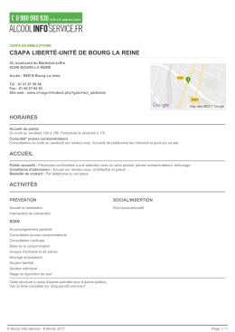 csapa libert&eacute;-unit&eacute; de bourg la reine