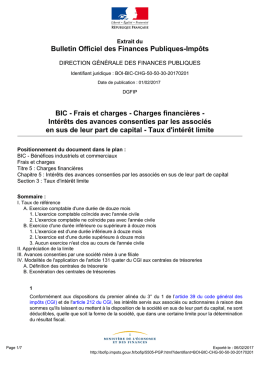 BOI-BIC-CHG-50-50-30-20170201 - BOFiP