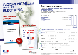 indispensables élections - La Documentation française