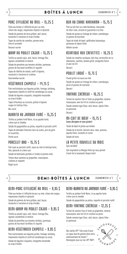 Boîtes à lunch - La Mangue Verte