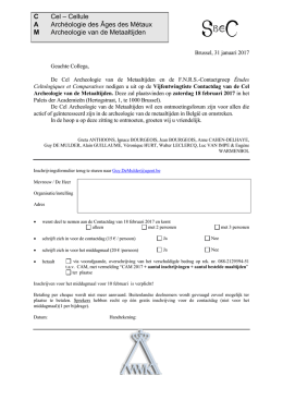 inschrijvingsformulier