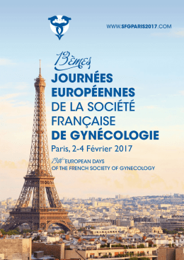 Voir le programme du congr&egrave;s