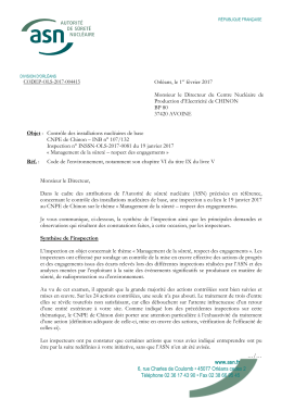 &hellip;/&hellip; www.asn.fr 6, rue Charles de Coulomb &bull; 45077 Orl&eacute;ans cedex