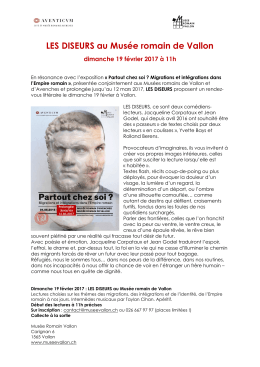Télécharger le flyer