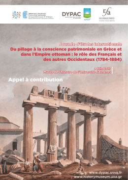Appel à contribution - Viaggiatori Journal