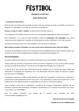 festibol - Terres en Méditerranée