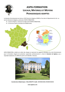 Consulter le dossier de site