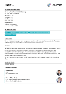 KNEIP | Paperjam Guide