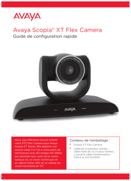 Avaya Scopia&reg; XT Flex Camera