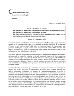 Arrêté fixant le modèle