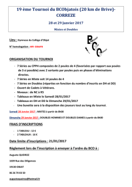 Téléchargez - ASSJ Badminton