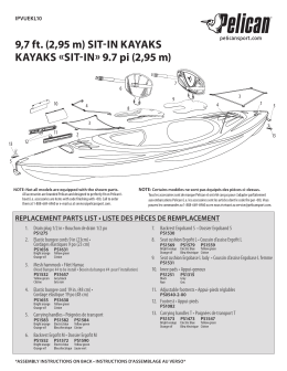 SIT-IN KAYAKS KAYAKS «SIT-IN» 9.7 pi (2