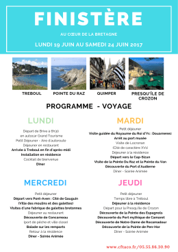 finist&egrave;re - CFTA Centre Ouest