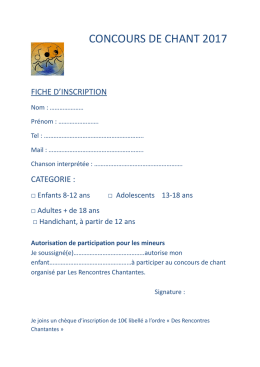 t&eacute;l&eacute;charger la fiche d`inscription