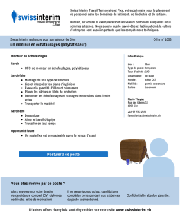 un monteur en échafaudages (polybâtisseur) - PDF